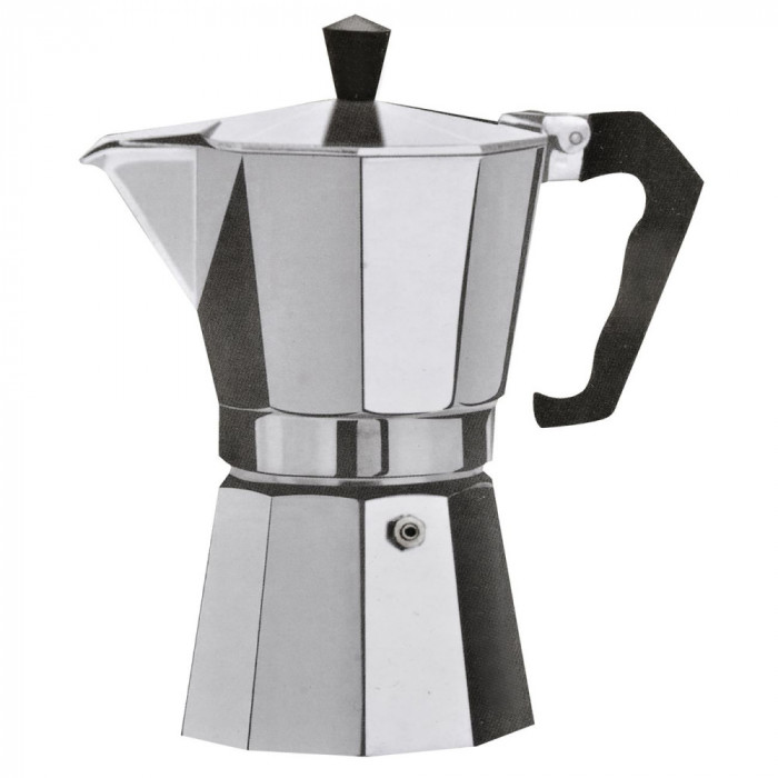 Fierbator din aluminiu pentru espresso, 17 cm