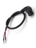 Cablu Conector Incarcare Scuter Electric Citycoco, Unghi 90&deg;, 40/70/160cm, Neutrik