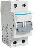 Siguranta automata 25A 2P Curba C 4,5ka Hager MY225