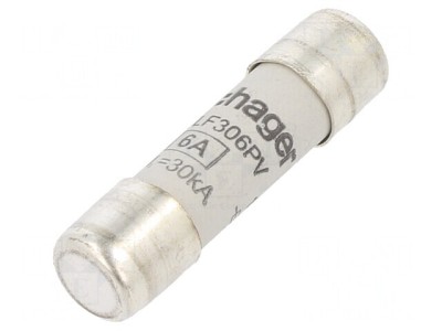 Siguranță gPV &amp;Icirc;nt&amp;acirc;rziere 6A 1kVDC 10x38mm foto