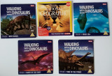 5 DVD Walking whit Dinosaurs Dinozauri National Geographic index GRATUIT D4, Engleza