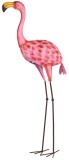 Decoratiune de gradina flamingo din metal MagicHome, 95 cm