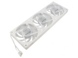 Ventilator axial 12V DC 365mm alb AK-FN113-WH