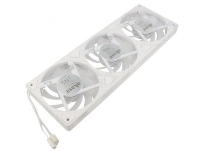 Ventilator axial 12V DC 365mm alb AK-FN113-WH foto