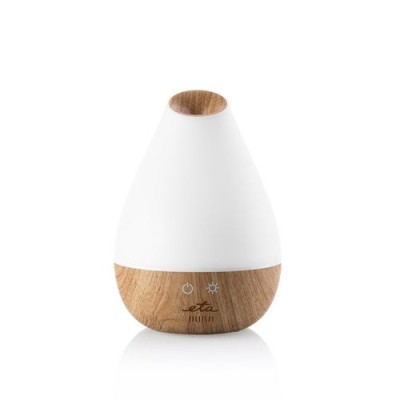 Umidificator cu ultrasunete si difuzor aromaterapie ETA Aura, 1.3 L, iluminare colora, acoperire 30 mp, oprire automata, Alb foto