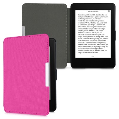 Husa pentru Amazon Paperwhite 7, Kwmobile, Roz, Nylon, 49487.33 foto