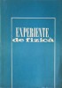 Experiente de Fizica Scoala Generala VI-VIII O. Iacob 1981 Didactica Paperback