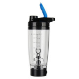 Cana cu mixer electric 2in1, portabil, 600ml