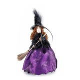 Figurina Vrajitoare Befana textil multicolor II &Oslash;15x28H