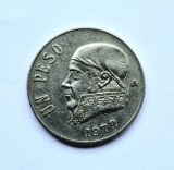 Mexic _ 1 Peso 1972 _ km # 460 _ cupru nichel