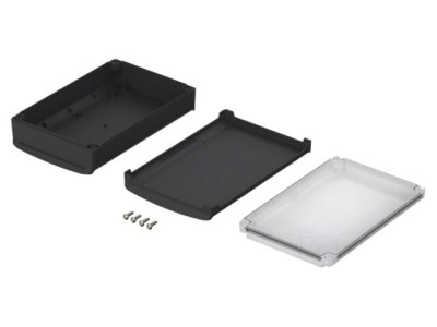 Carcasă desktop BOPLA BoVersa policarbonat 140x210x63mm IP66/IP68 negru foto