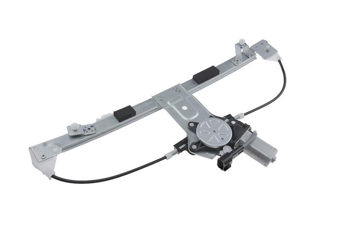 Macara geam Fiat Doblo 2006-2009, Dreapta Fata Cu Motor, NTY EPS-FT-005