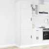 Dulap Bucatarie Gossi Porto Alb Lemn 60x57x207cm, Spatios, Ajustabil, Modular