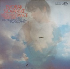 Disc vinil, LP. Slovanske Tance. Slavonic Dances. Slawische T&amp;auml;nze. Danses Slaves-Dvorak, Czech Philharmoni-252576 foto