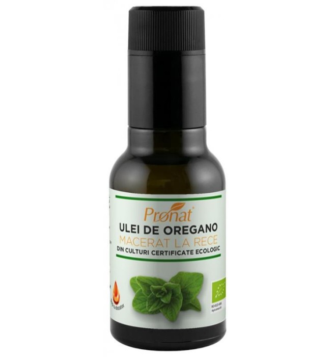 Ulei de Oregano Macerat la Rece Bio 100ml Pronat