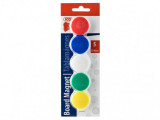 Magneti colorati pentru Whiteboard,30 mm,5 bucati set