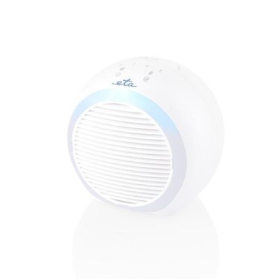 Mini racitor de aer Coolio ETA, 7 W, 270 ml, 3 trepte, iluminare colora, Alb foto