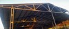 Structura metalica din depozit de cereale