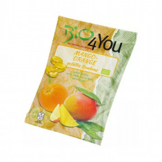 Dropsuri bio cu mango si portocale, 75g, Bio 4 You