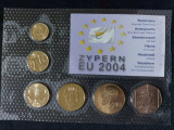 Seria completata monede - Cyprus , 6 monede