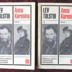 "ANNA KARENINA", Vol. I+II, Lev Tolstoi, 1968