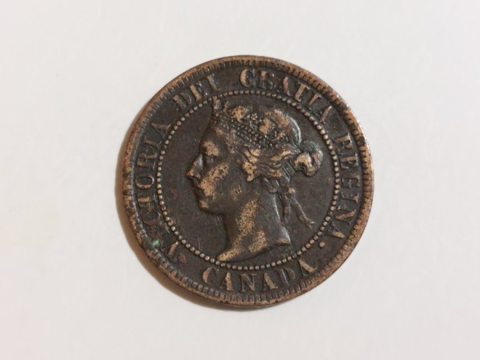 One cent Canada 1895, 1 cent, moneda
