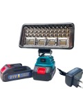 Proiector Led Portabil cu 2 Acumulatori 21V, Lampa de Lucru Ultra-Puternic