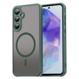 Husa Samsung Galaxy A35 5G Asteroid GSM HaloFrost II MagSafe, verde