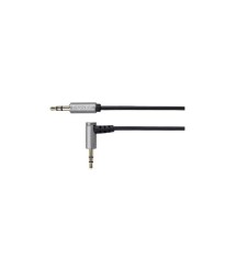 Cablu prelungitor Jack 3.5 mm la 3.5 90 grade 1m Profesional