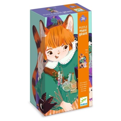 Puzzle gigant Magicianul Pio, Djeco foto