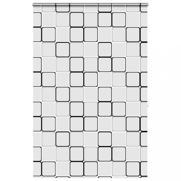 vidaXL Jaluzea cu role de duș cu casetă 150x240cm lățime material 146cm
