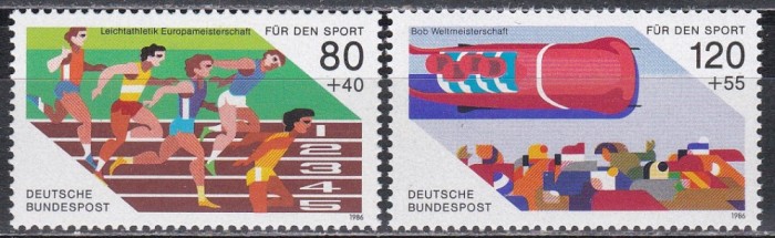 Germania 1986 - Sport, MNH