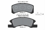 Set placute frana TEXTAR 2422901