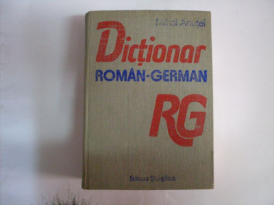 Dictionar Roman-german - Mihai Anutei ,551602 foto