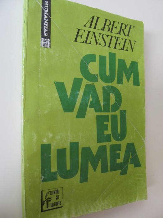 Cum vad eu lumea - Albert Einstein
