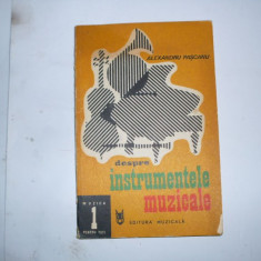 Despre Instrumentele Muzicale - Alexandru Pascanu ,552184