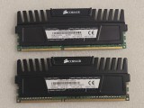 Kit Memorie RAM Corsair Vengeance 8GB (2x4GB) DDR3 1600MHz CL9 1.50V