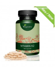 Vegavero Vitamina K2 naturala, MK7, 180 Capsule foto