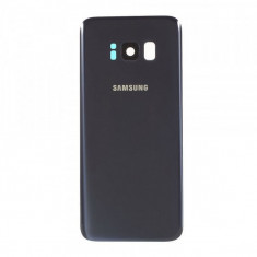 Capac Baterie Samsung Galaxy S8 G950 Cu Ornament Camera Gri foto