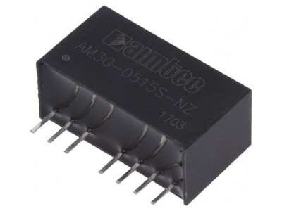 Convertor DC/DC 3W 4.5-9V la 15V 167mA SIP8 foto