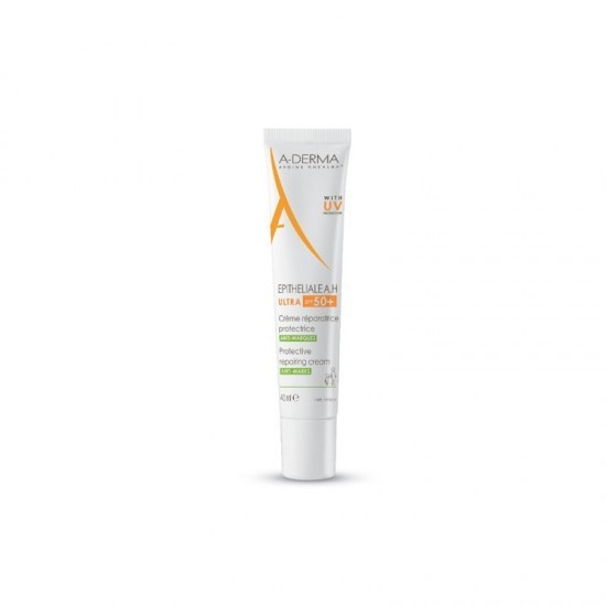 Cremă reparatoare protectoare, A-Derma Epitheliale AH Ultra, SPF50+ 40 ml