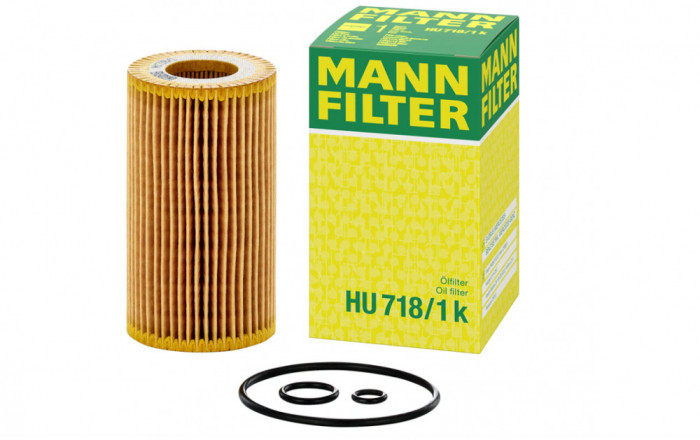 Filtru de ulei evotop MANN-FILTER HU 718 1 K, pentru autoturisme si dube - RESIGILAT