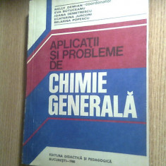 Aplicatii si probleme de chimie generala - Nelly Demian (coordonator), (1980)