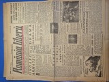 ziarul romania libera 28 martie 1946 - partidul PNL a lui dinu bratianu a cerut anularea reformei agrare , articol drama de la bodega scala