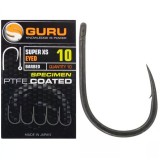 Carlig Super XS Eyed Barbed Nr.16 10buc, GURU