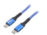 Cablu USB-C 0,5m 100W, Akyga