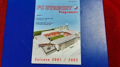program FC Utrecht - AK Grazer foto
