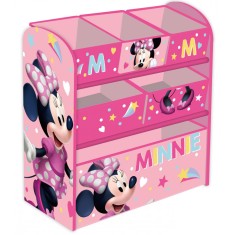 Organizator jucarii cu cadru din lemn Minnie&#039;s Bow-tique