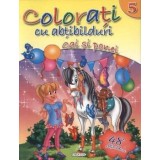 Cai si ponei. 48 abtibilduri. Volumul 5/***