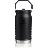 Stanley IceFlow&trade; Flip Straw Jug sticlă termos cu pai Black 2.0 1890 ml